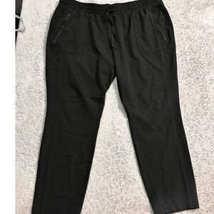 Magellan‎ Outdoors Women's Black Pants Size XXL Elastic Waist Drawstring Pockets